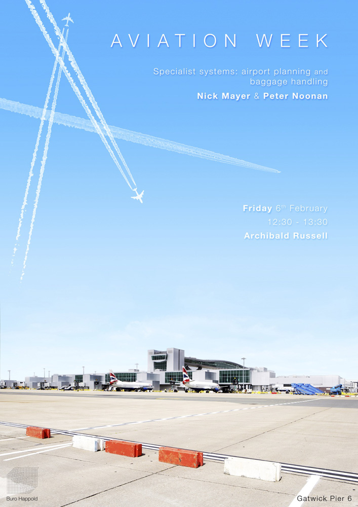 Buro Happold Aviation Week poster Friday