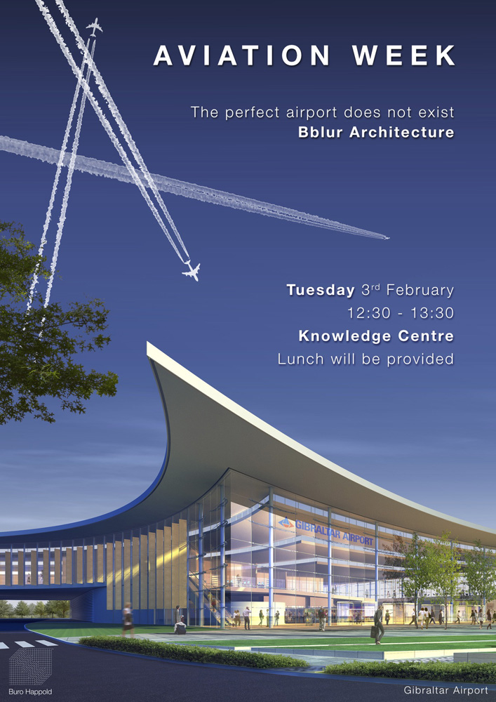 Buro Happold Aviation Week poster Tuesday