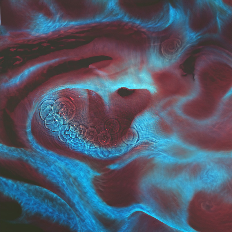 AI generated expansion of album cover - Meddle by Pink Floyd