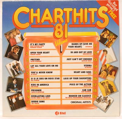 Chart Hits 81 volume 1 cover