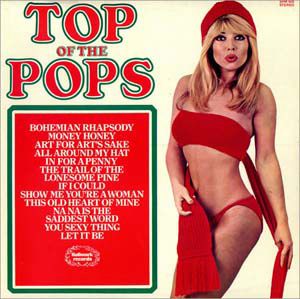 Top of the pops compilation album cover
