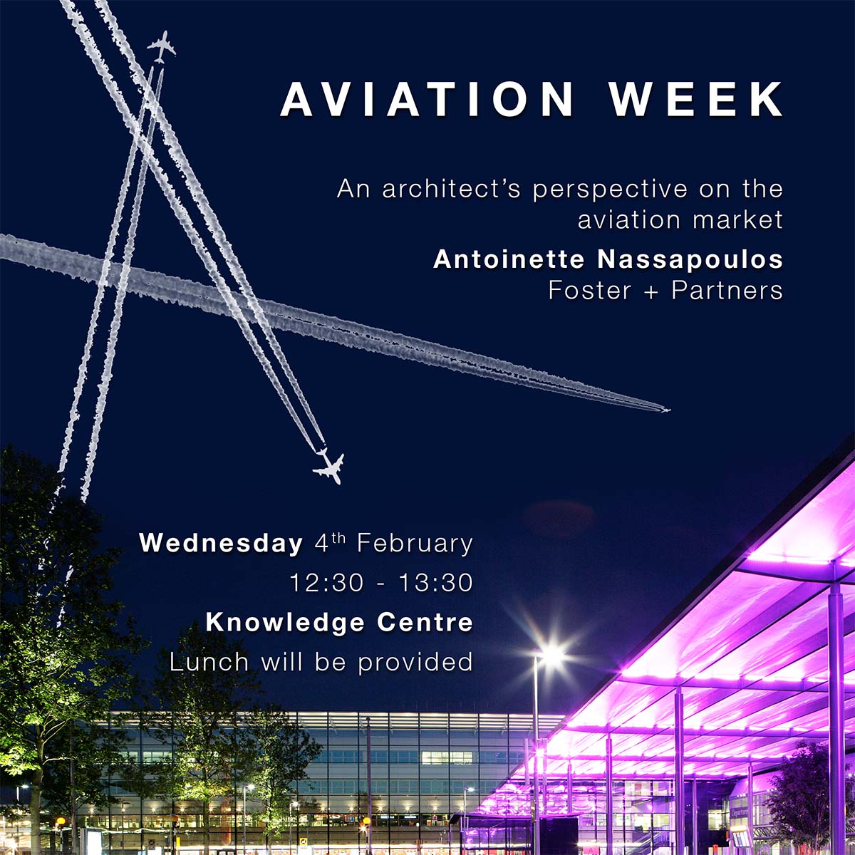 Buro Happold Aviation Week posters