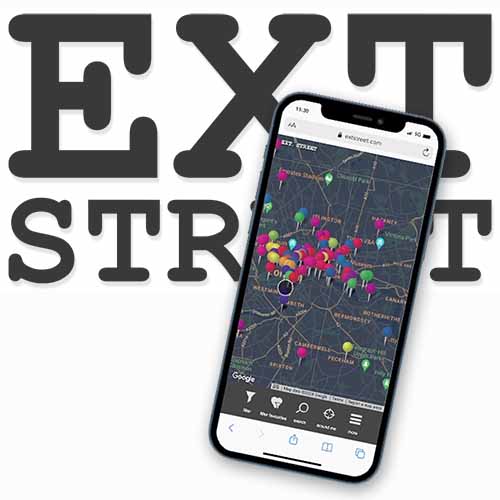 Ext Street extstreet.com - the movie location search engine web app